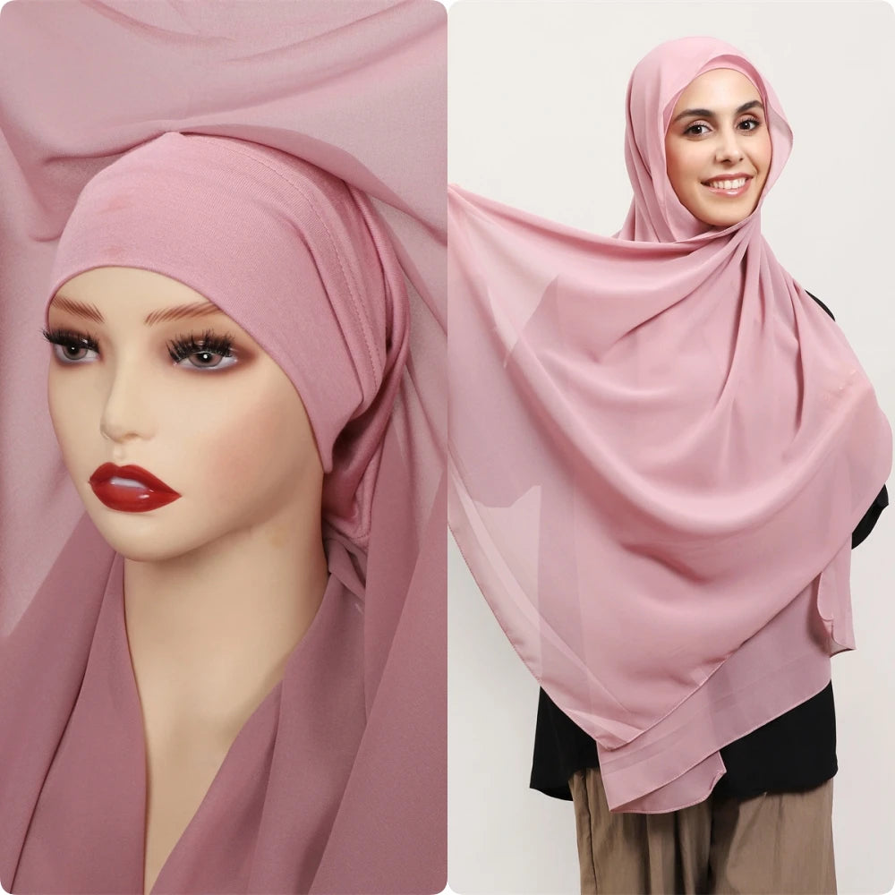 Magnet Chiffon Hijab
