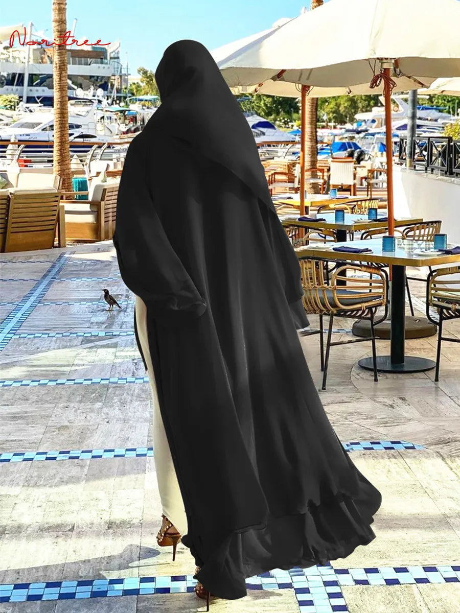 Chiffon Kimono Abaya