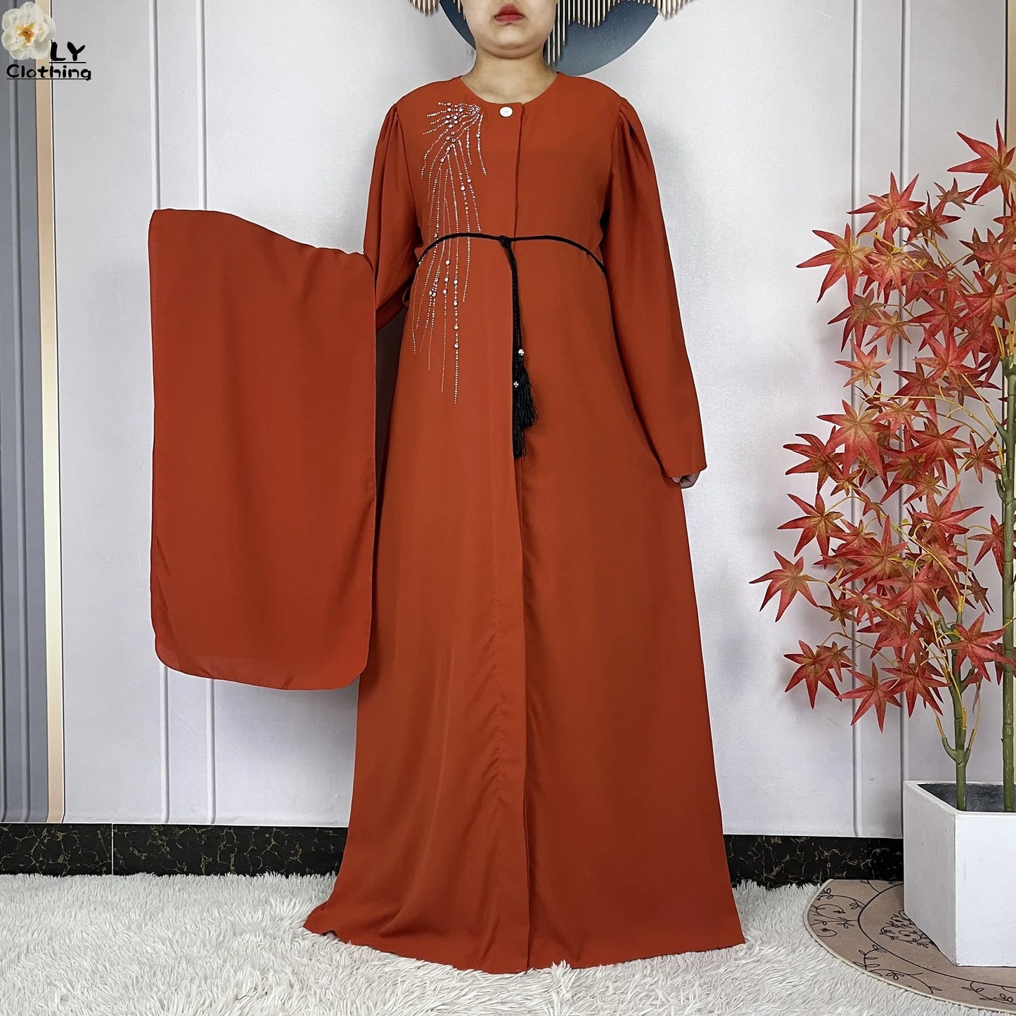 Chiffon Abaya Cardigan