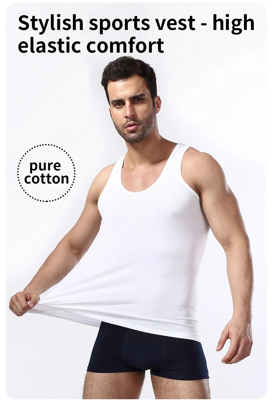 Men's Cotton Tank Top
