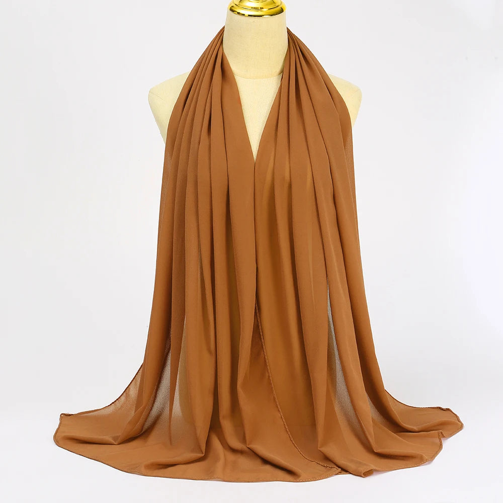 Long Chiffon Hijab Scarf