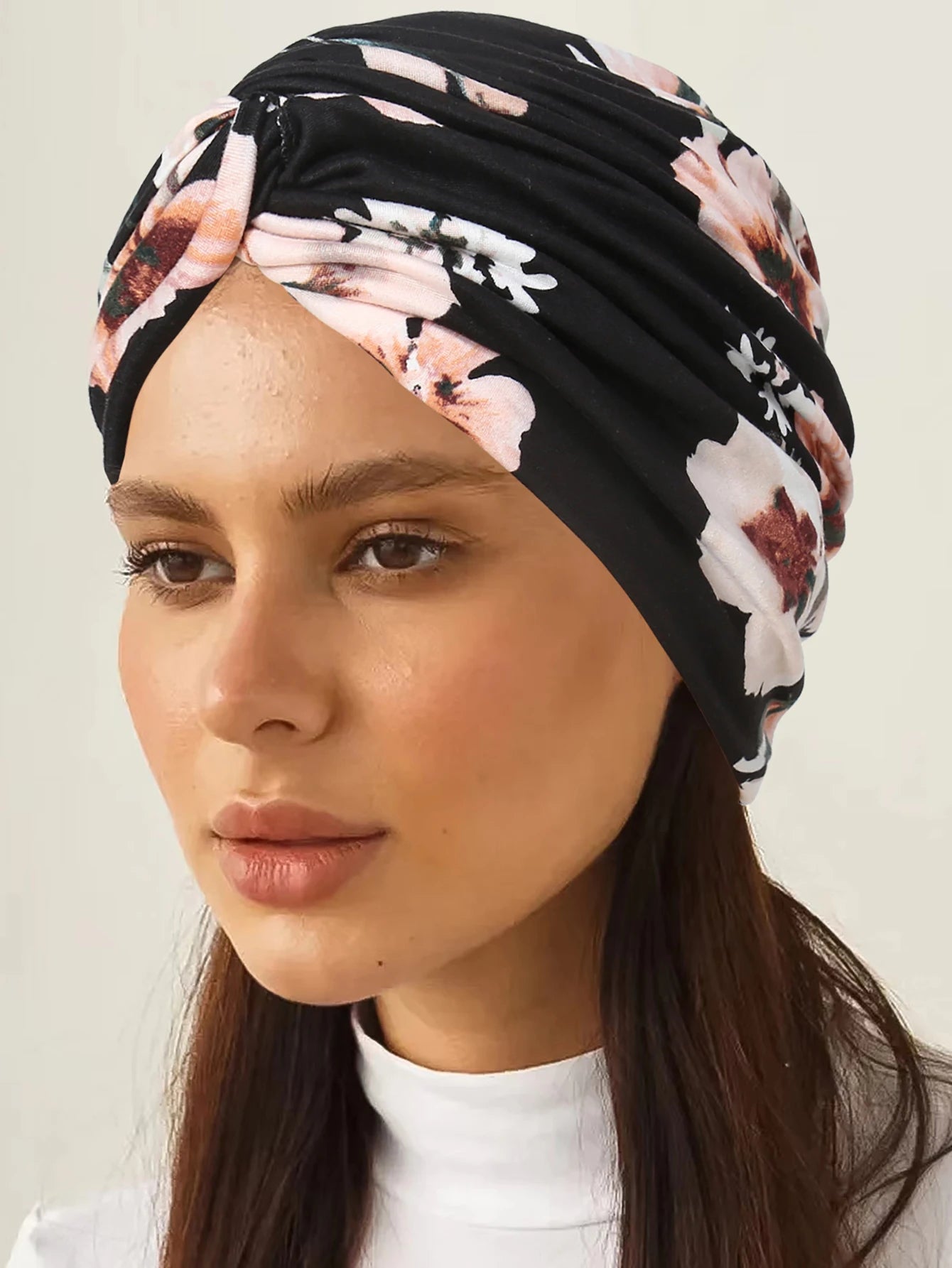 Leopard Print Hijab Turban