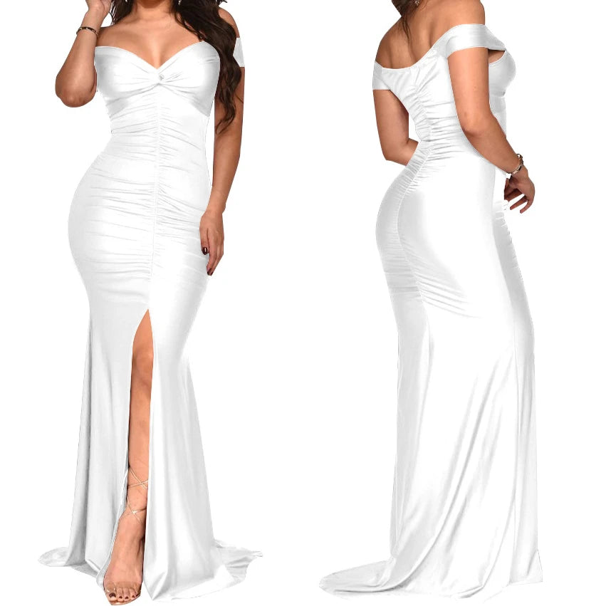 Backless Bodycon Evening Dress