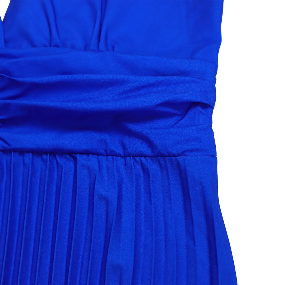 Halter Gradient Cocktail Dress