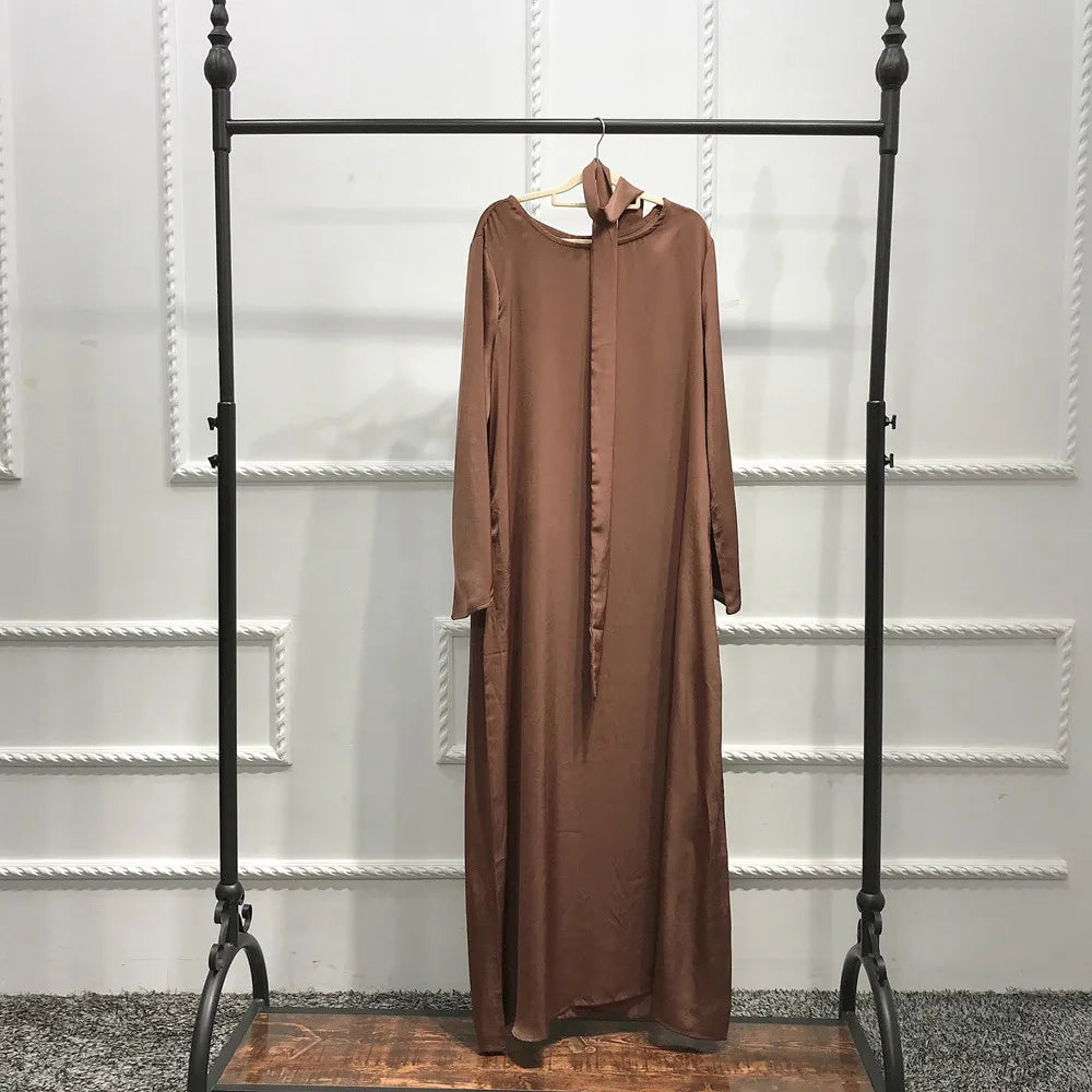 Silky Djellaba Dress