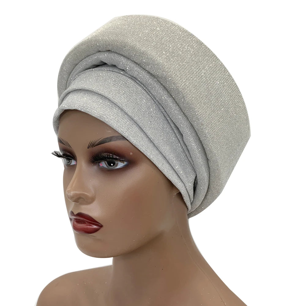 Glittering African Turban