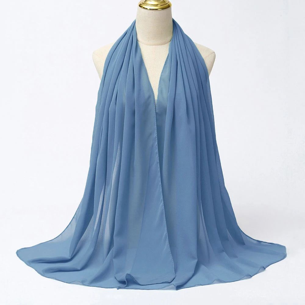 Long Chiffon Hijab Scarf