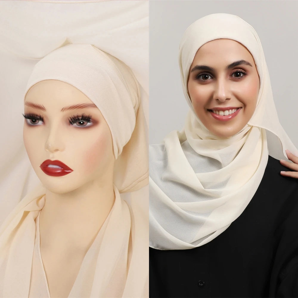 Magnet Chiffon Hijab