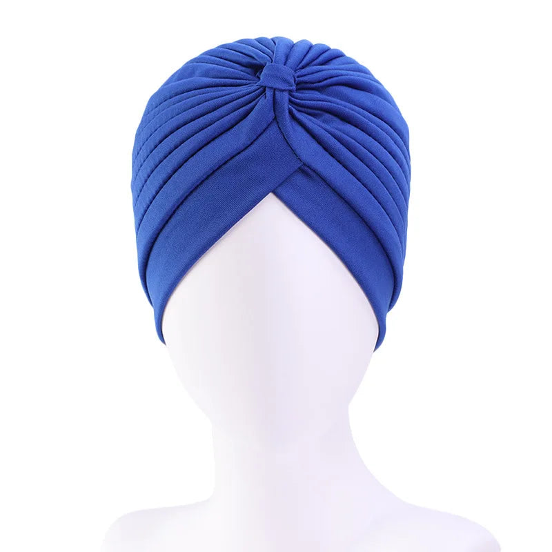 Stretchy Turban Cap
