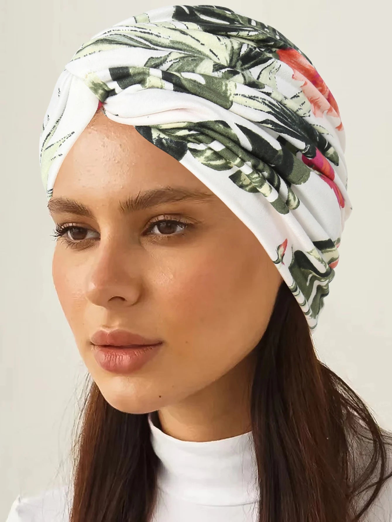 Leopard Print Hijab Turban