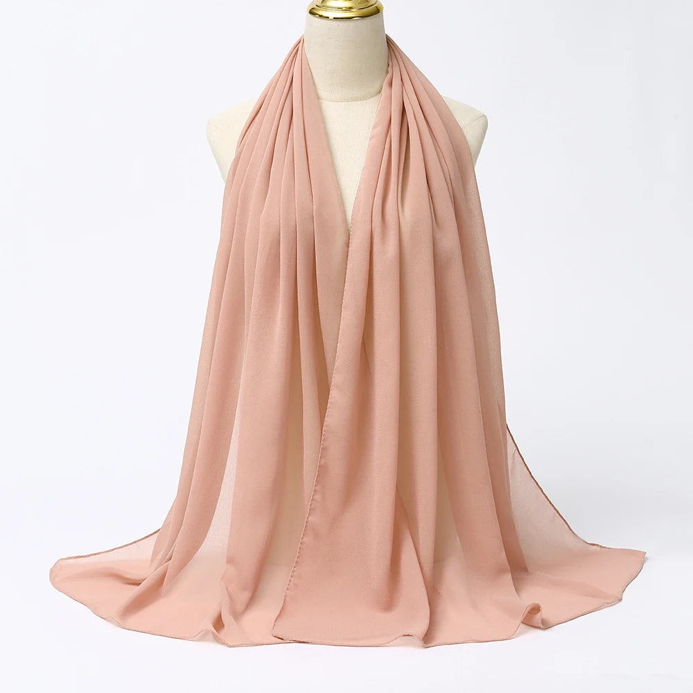 Long Chiffon Hijab Scarf