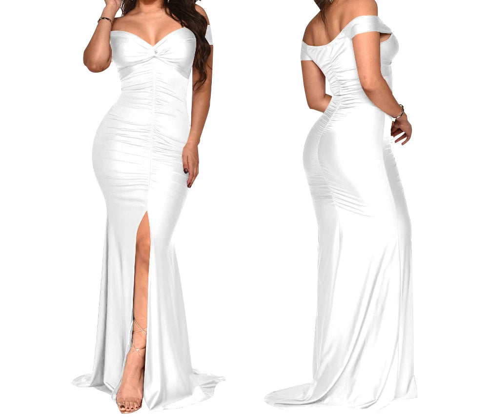 Backless Bodycon Evening Dress