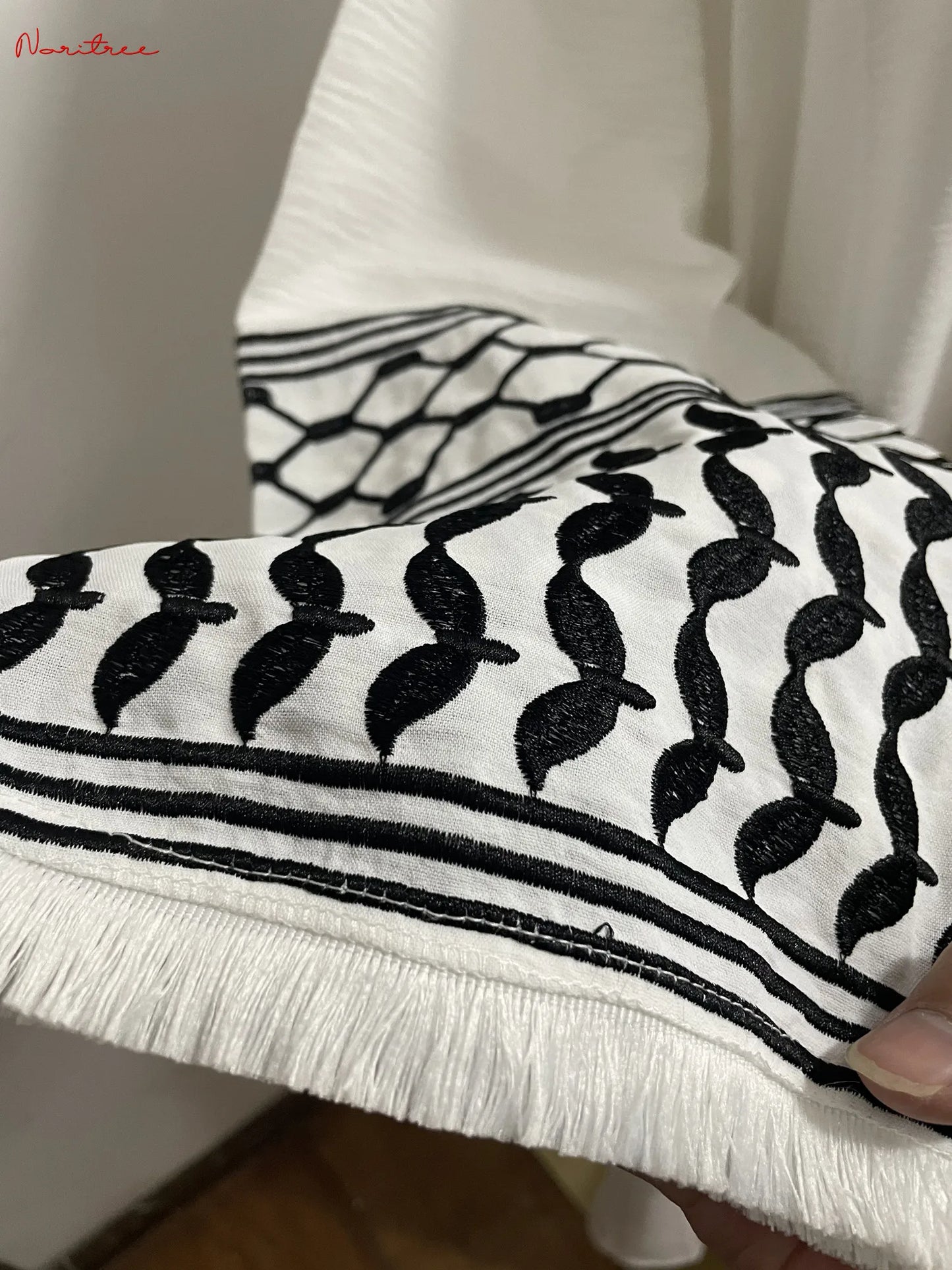 Embroidery Kimono Abaya