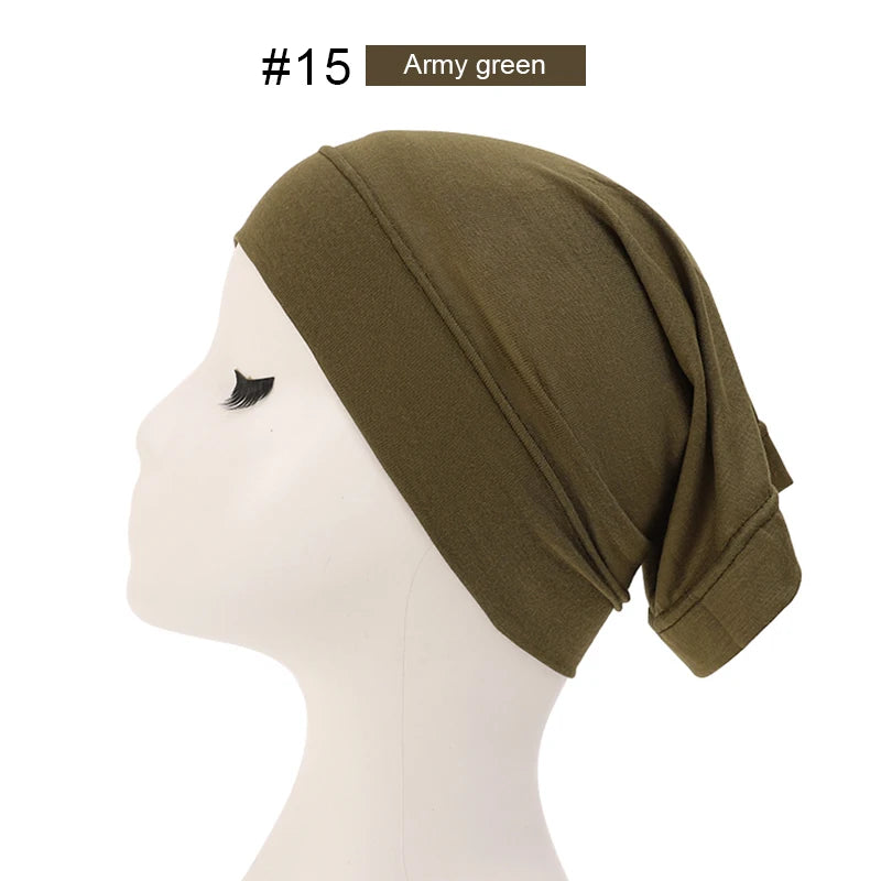 Modal Cotton Hijab Cap