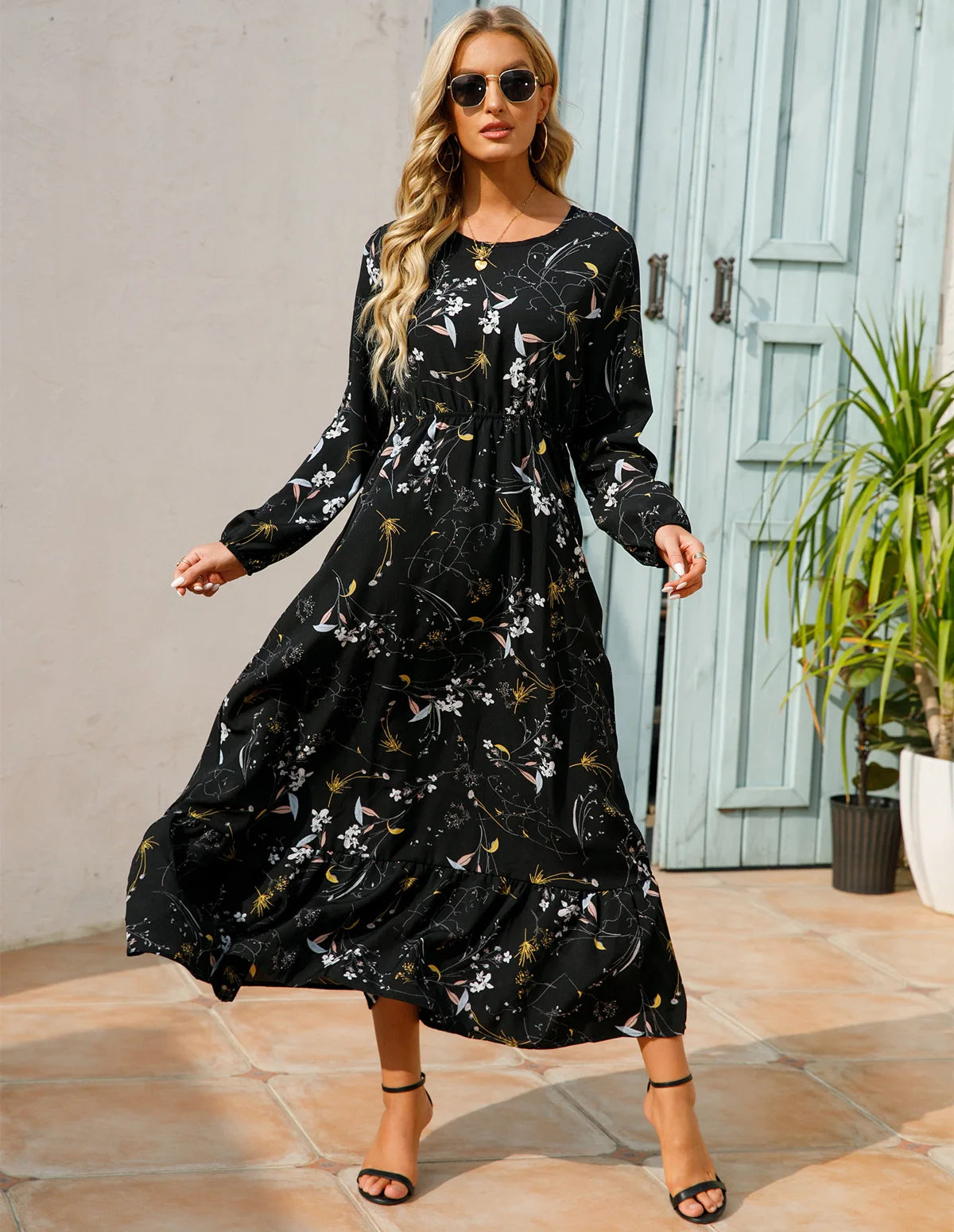 Floral Eid Dress