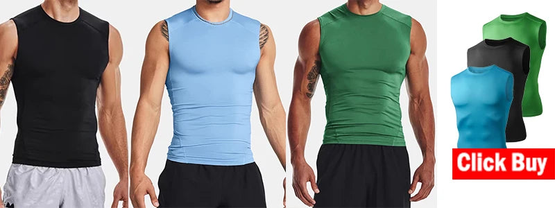 Men's Double Layer Running Shorts