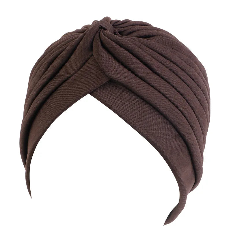 Stretchy Turban Cap