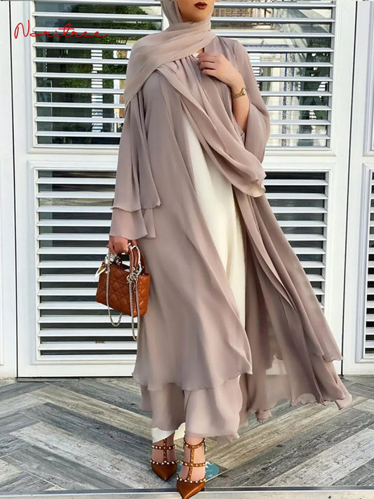 Chiffon Kimono Abaya
