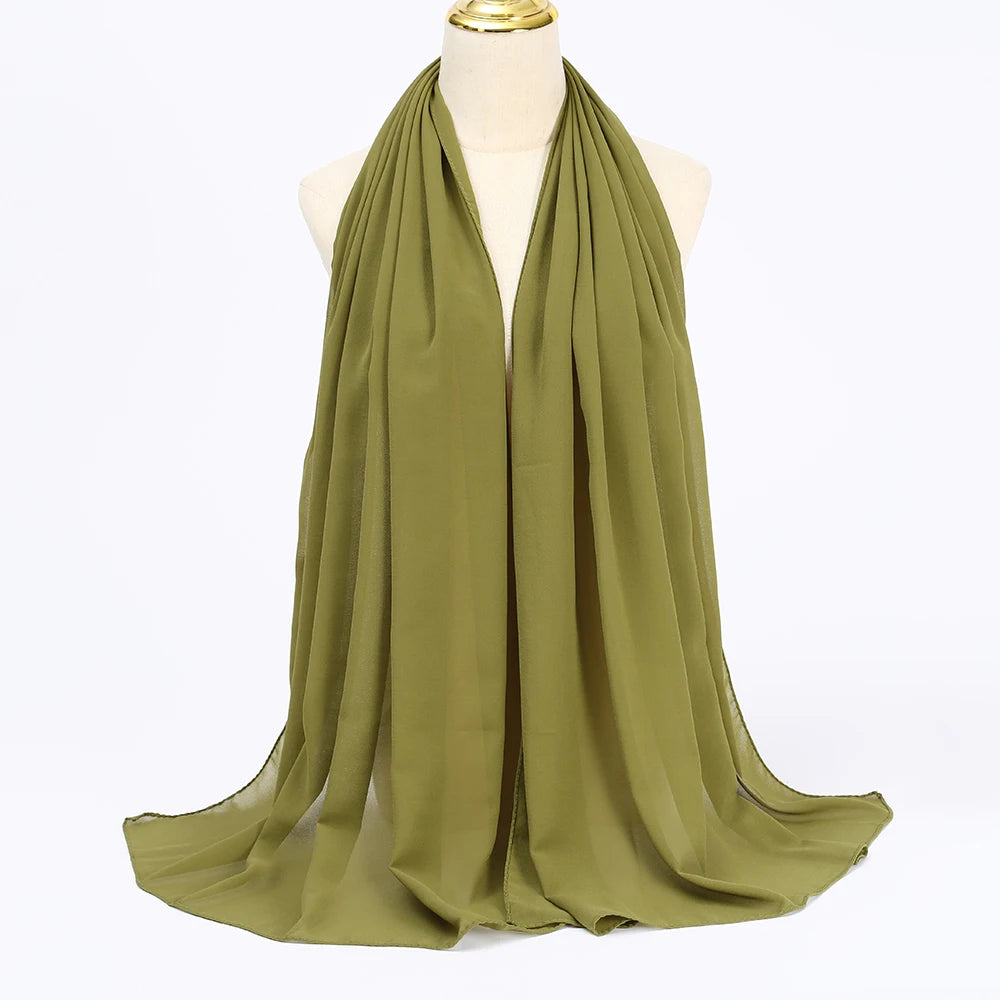 Long Chiffon Hijab Scarf
