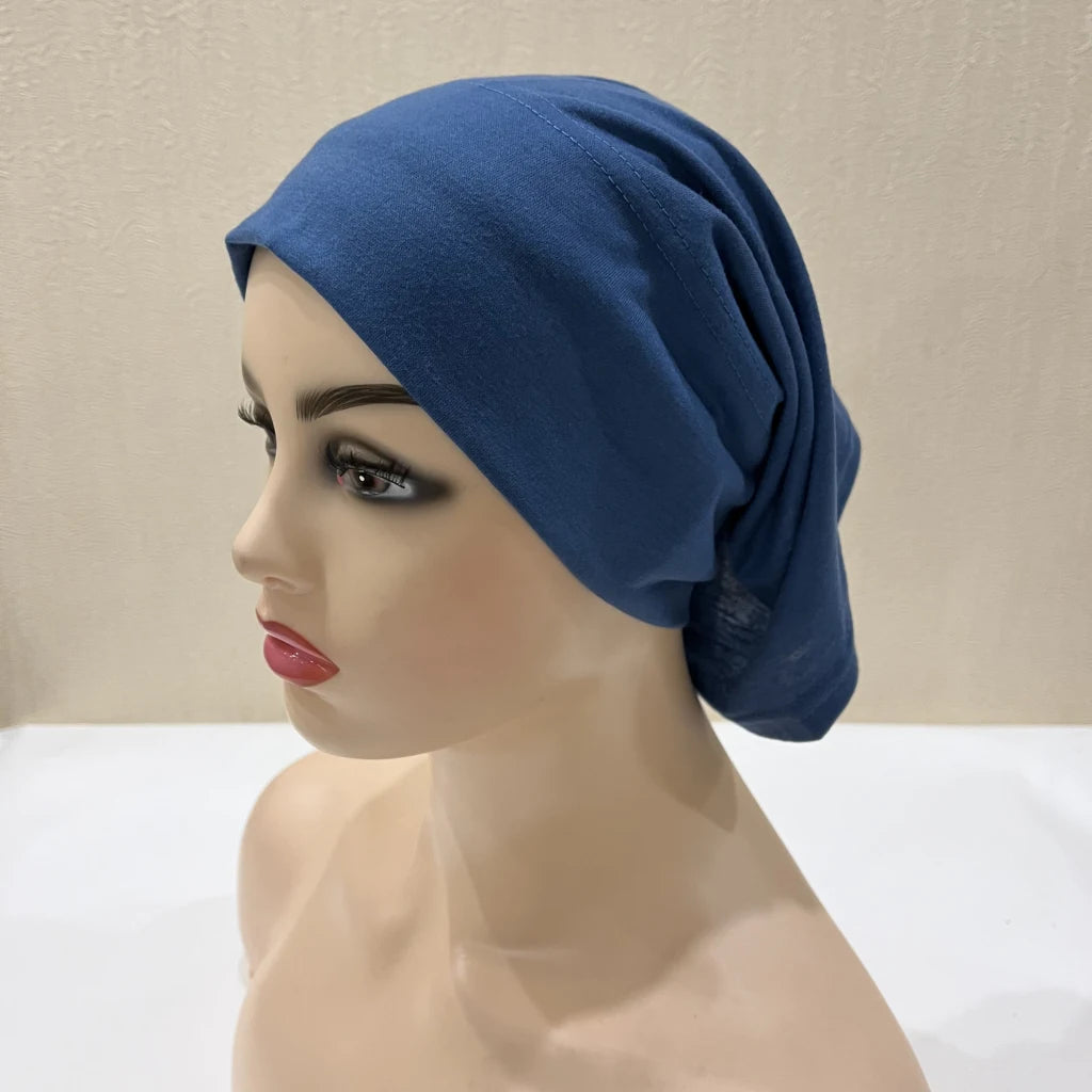 Plain Tube Hijab Cap