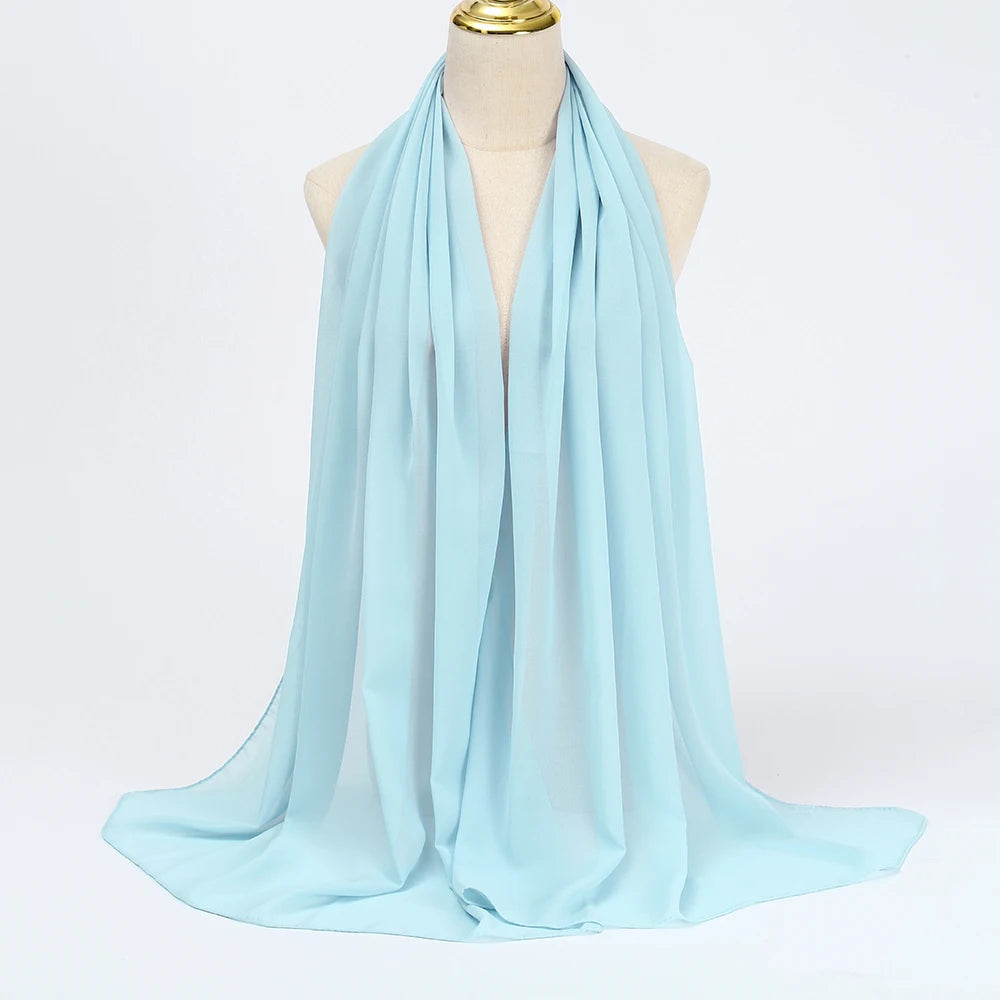 Long Chiffon Hijab Scarf