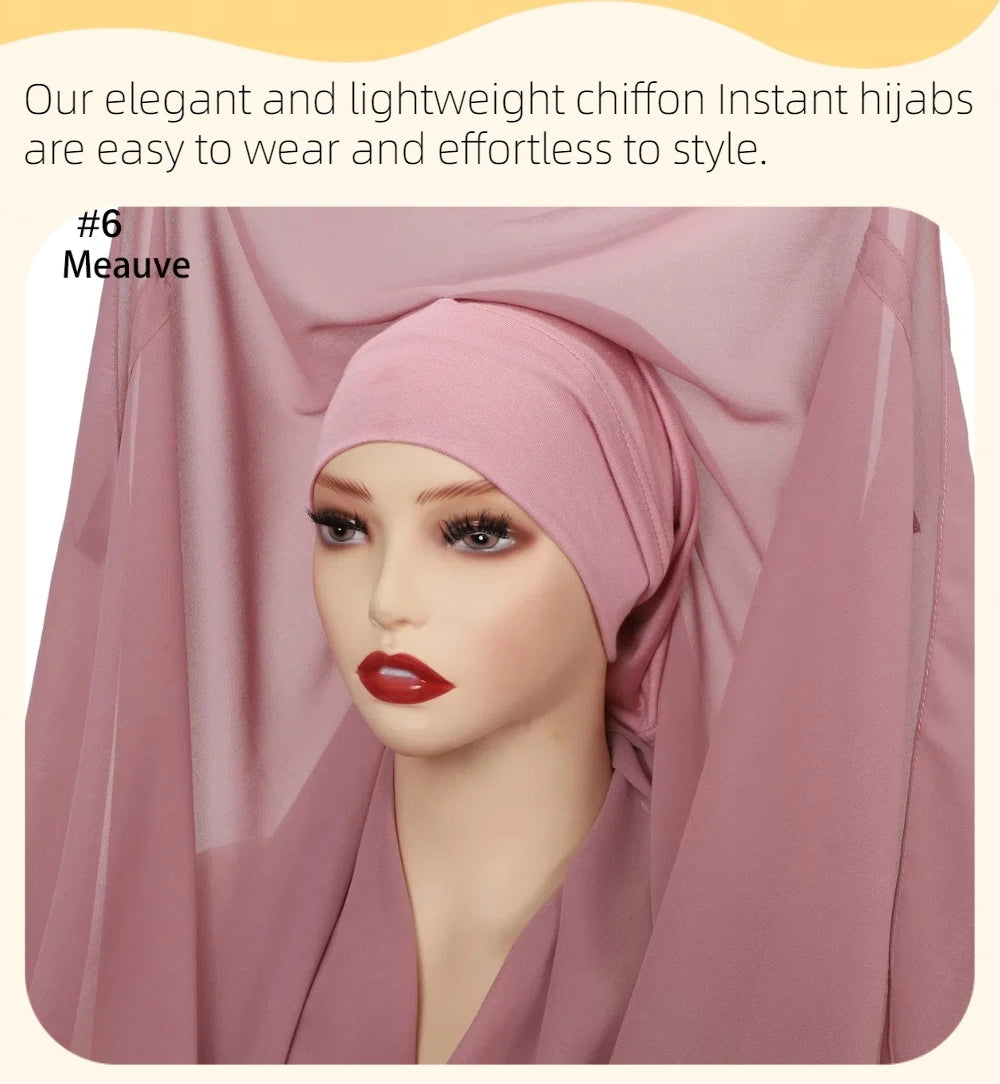 Magnet Chiffon Hijab
