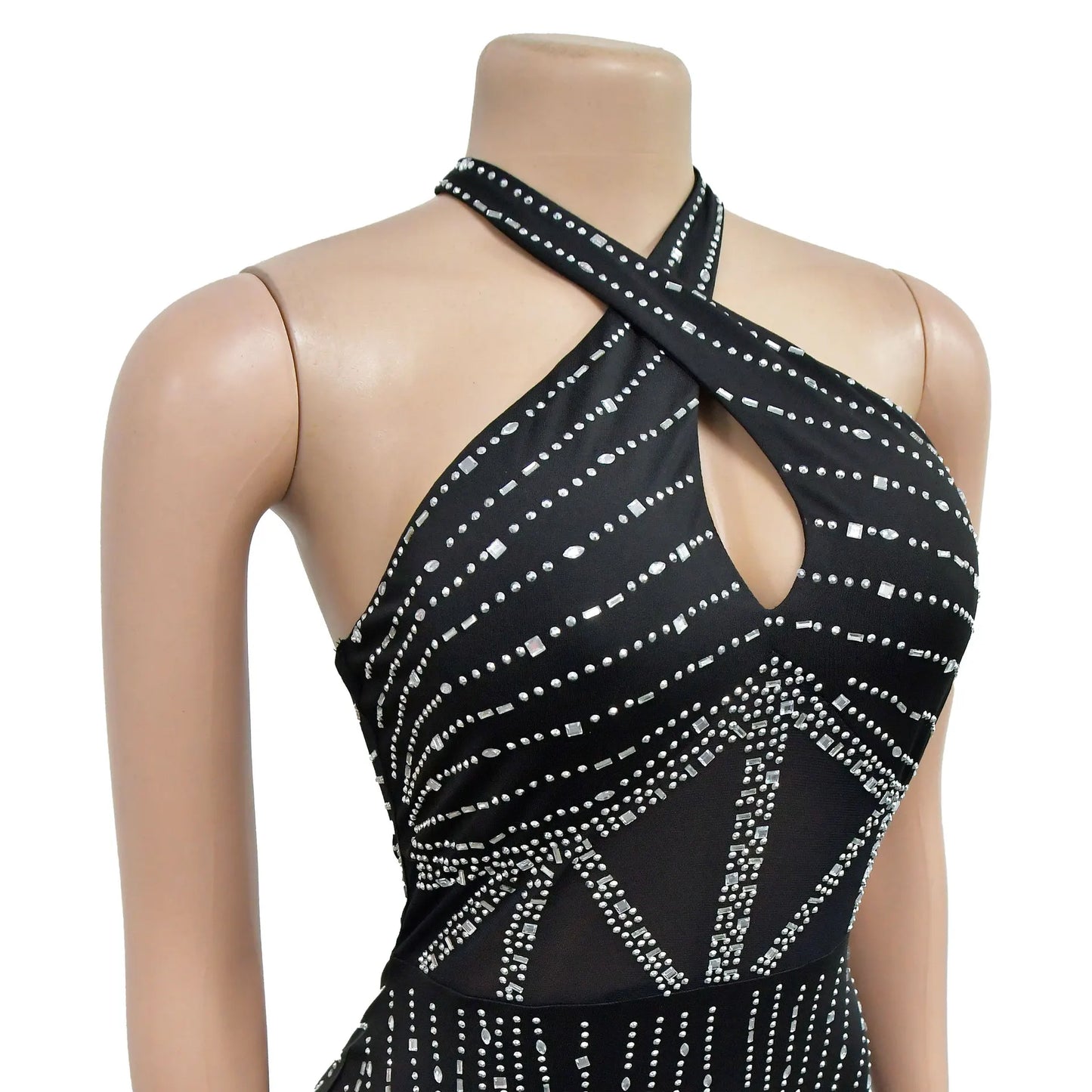 Diamond Rhinestone Wedding Dress