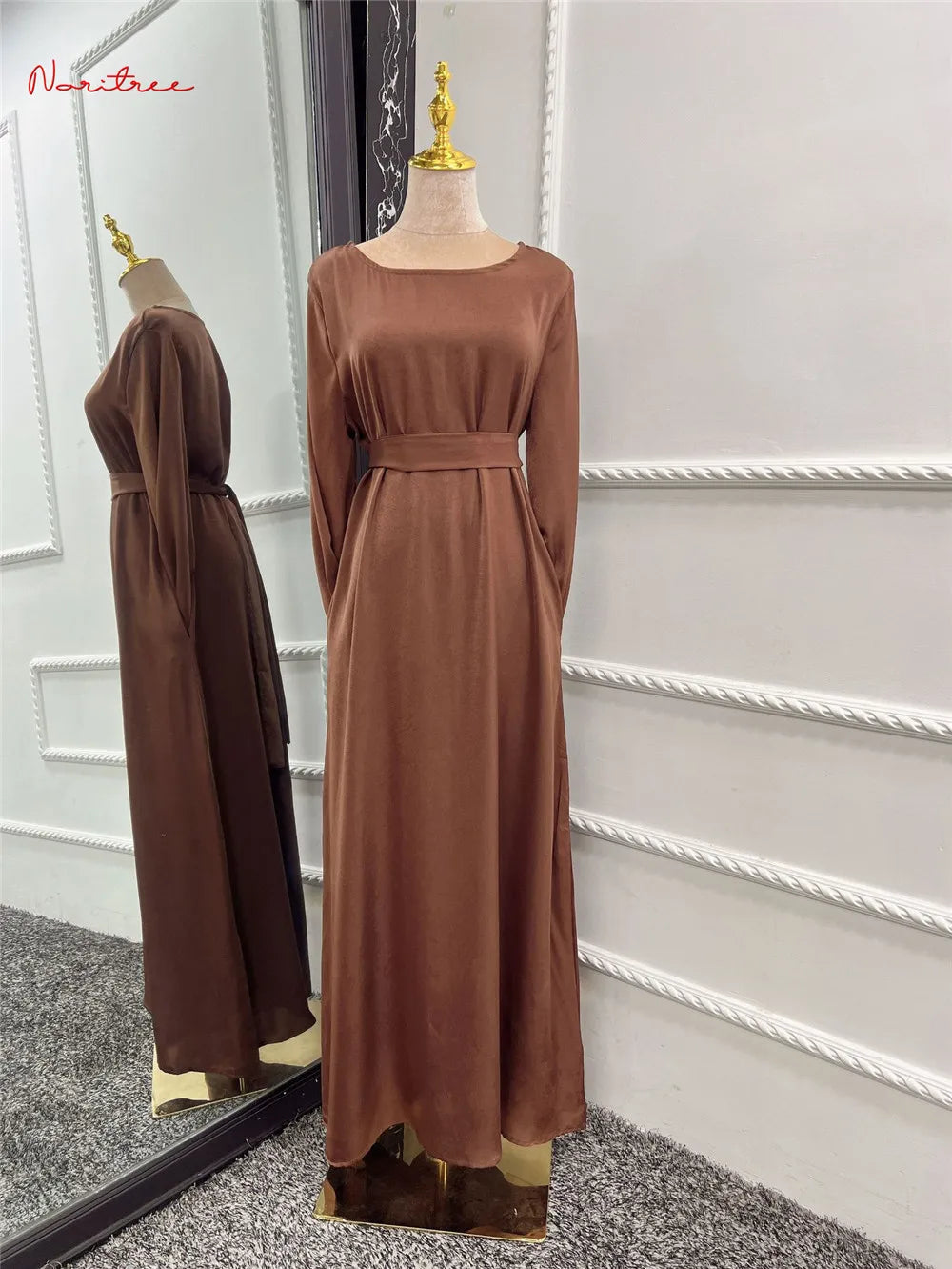 Silky Djellaba Dress