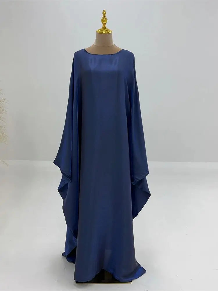 Satin Batwing Abaya