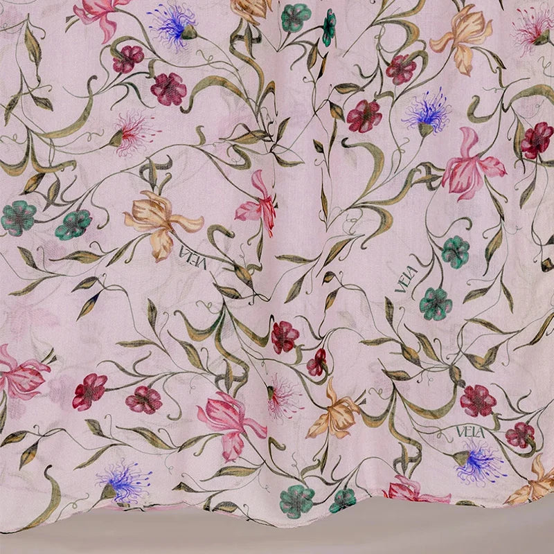 1Pcs Ramadan Hijab for Women Leopard Print  Bohemian Watercolor Soft Muslim Hijabs Floral Breathable Shawl Wrap Scarf Headscarf