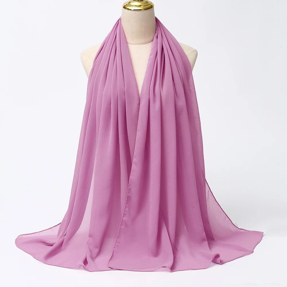 Long Chiffon Hijab Scarf