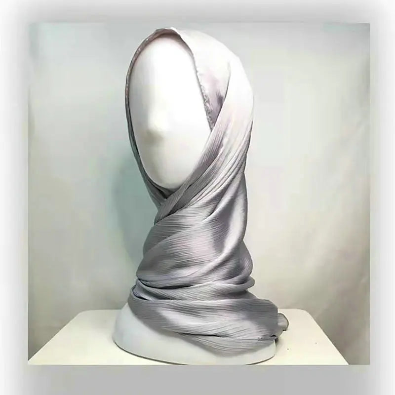 Satin Crinkle Hijab