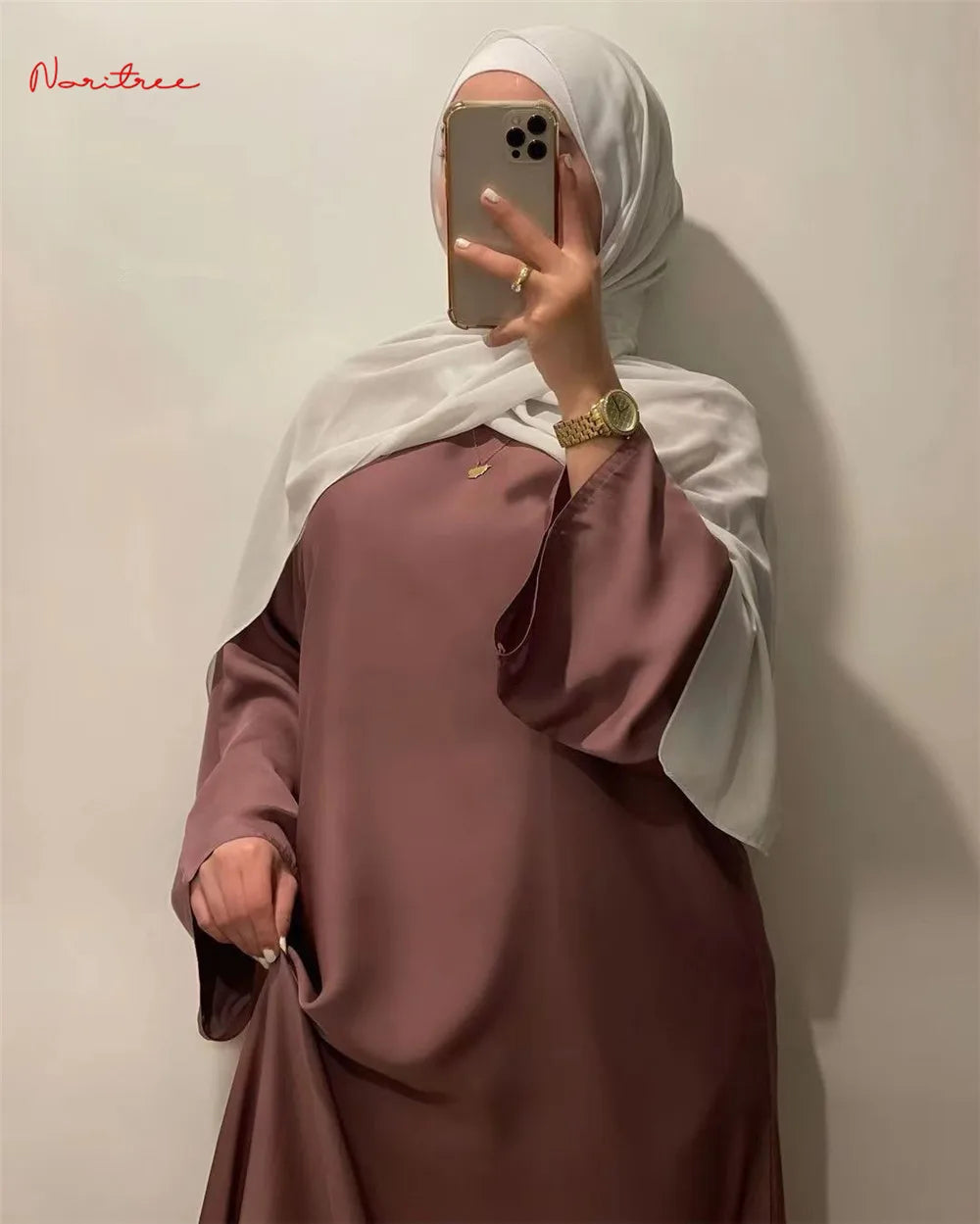 Silky Djellaba Dress