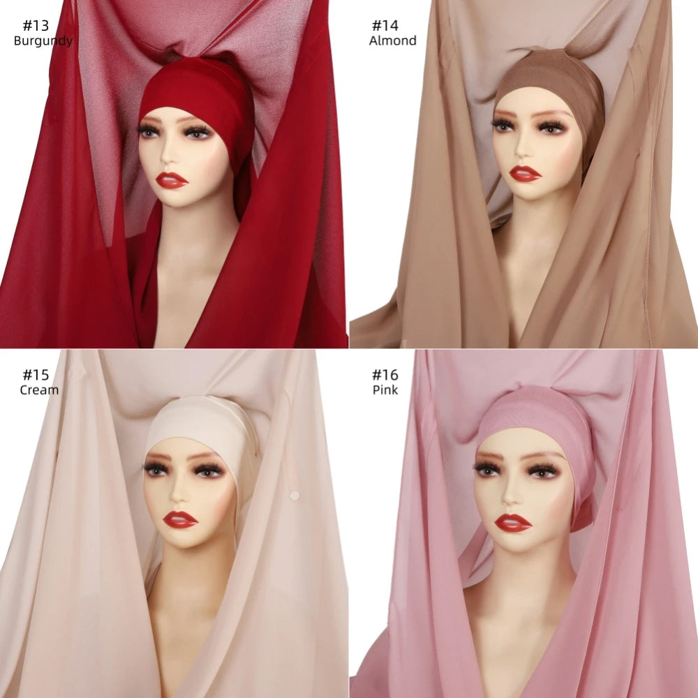 Magnet Chiffon Hijab