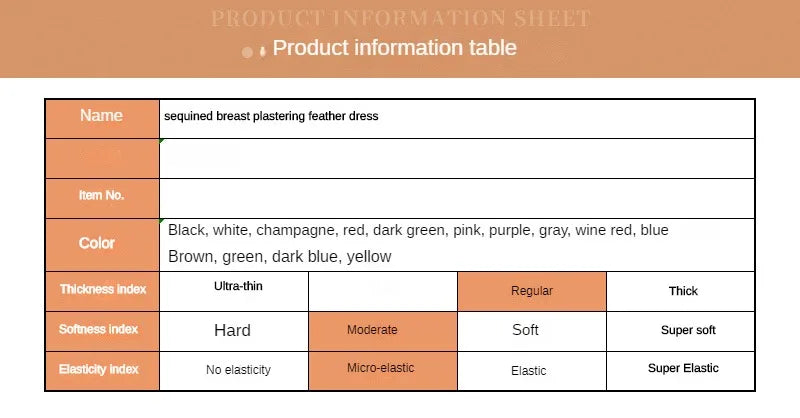 Sequin Feather Evening Gown