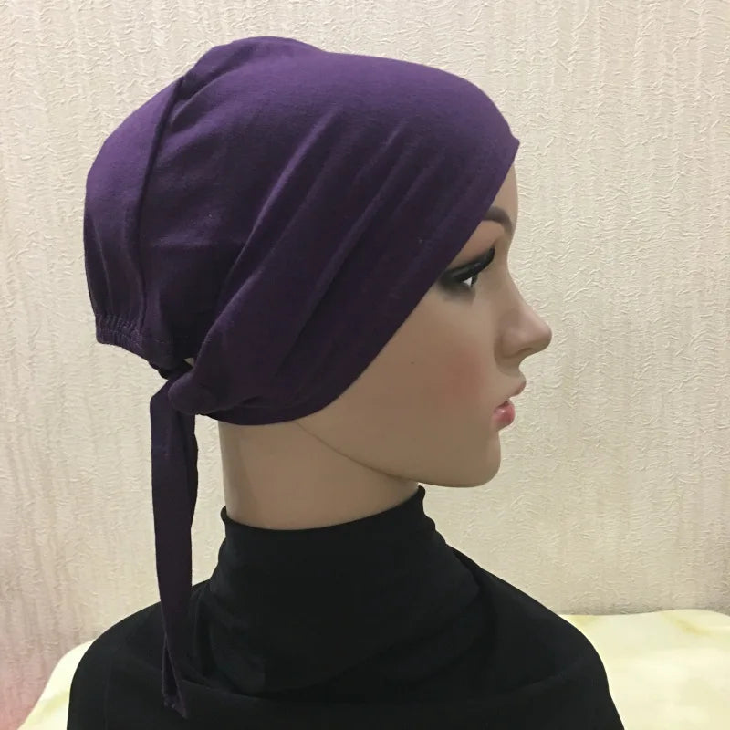 Full Cover Cotton Hijab Cap