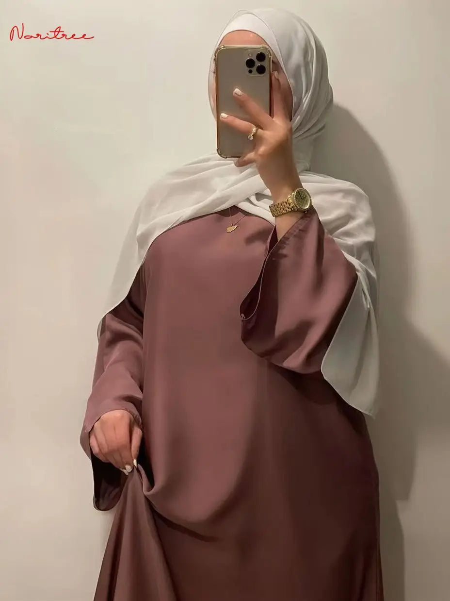 Silky Djellaba Dress