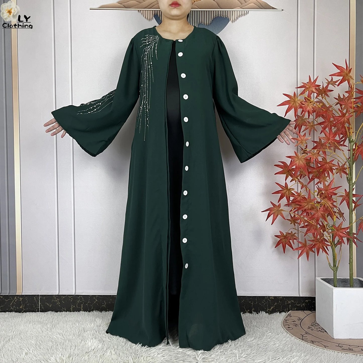 Chiffon Abaya Cardigan
