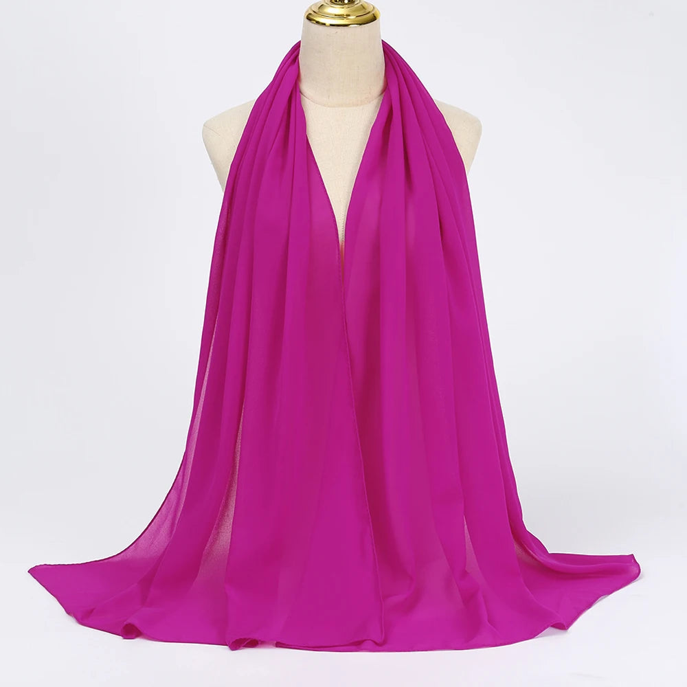 Long Chiffon Hijab Scarf