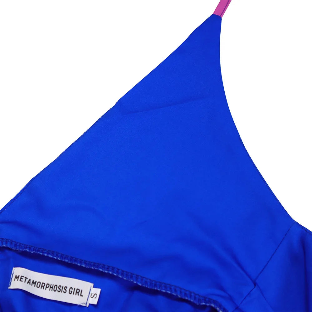 Halter Gradient Cocktail Dress