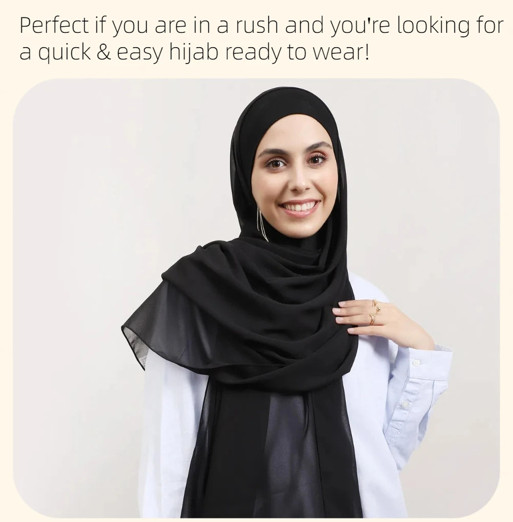 Magnet Chiffon Hijab