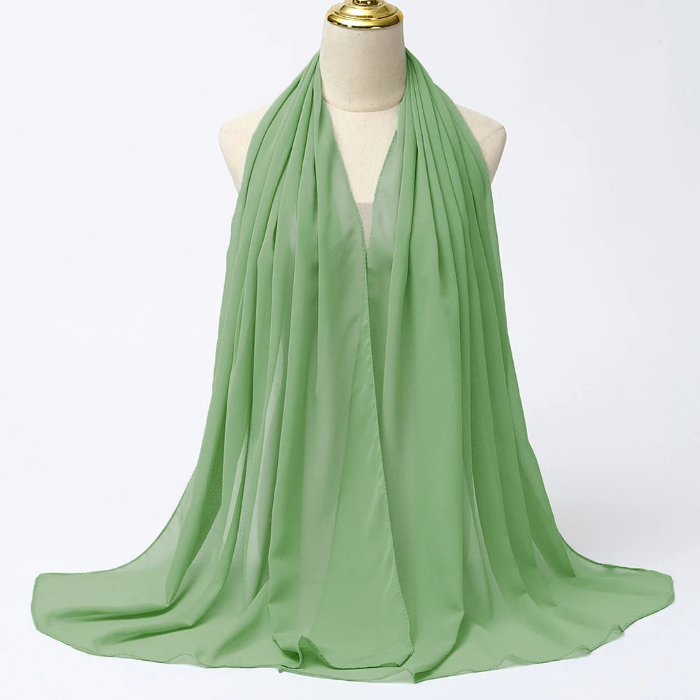 Long Chiffon Hijab Scarf