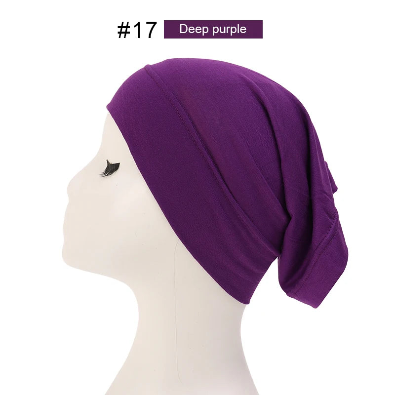 Modal Cotton Hijab Cap