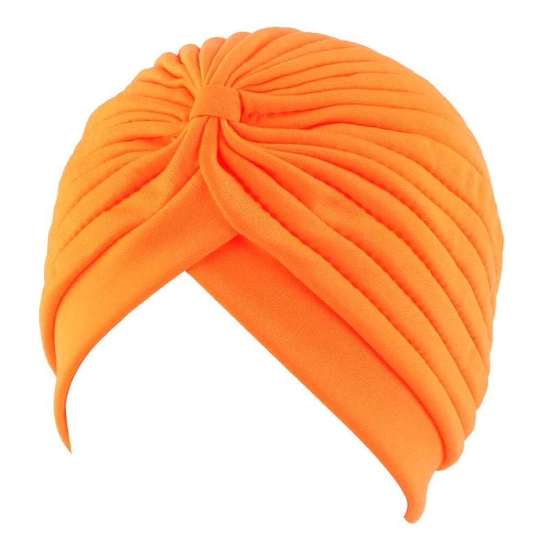 Stretchy Turban Cap