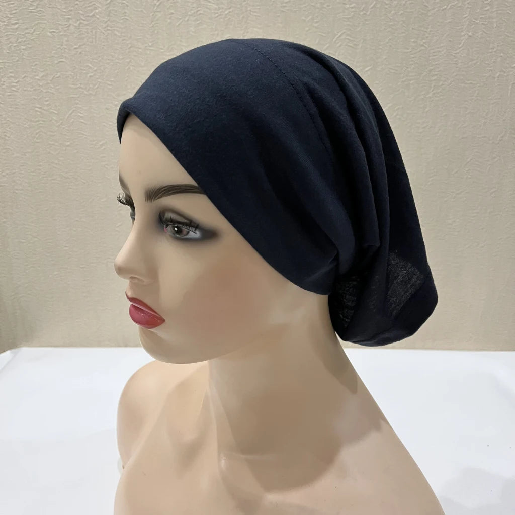 Plain Tube Hijab Cap