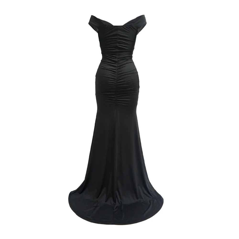 Backless Bodycon Evening Dress