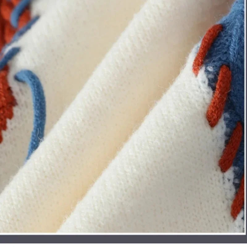 Patchwork Hip-Hop Sweater