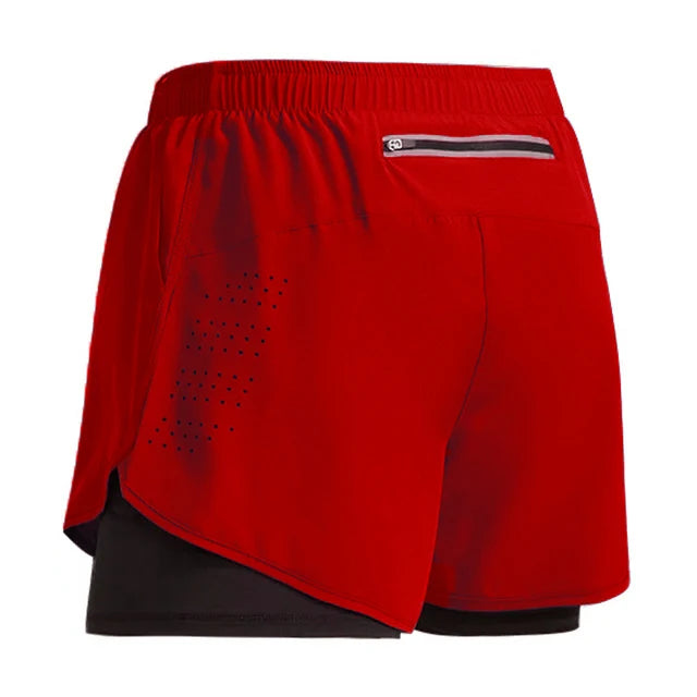 Men's Running Shorts 2-in-1