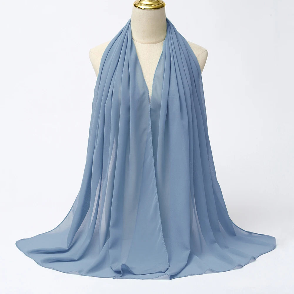 Long Chiffon Hijab Scarf