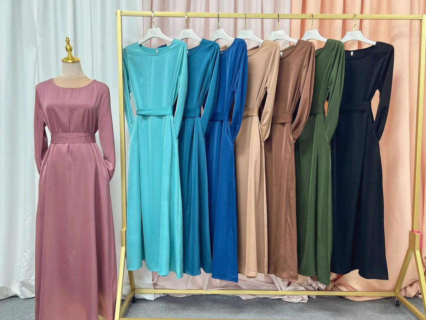 Silky Djellaba Dress